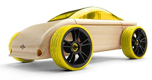 Automoblox - Mini C9 jaune - , Plastique - 55102 C9-m Sportcar Yellow