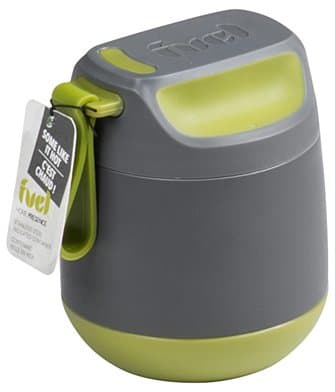 Fuel Trudeau Maison Stainless Steel container, Gray / Green, 350 ml