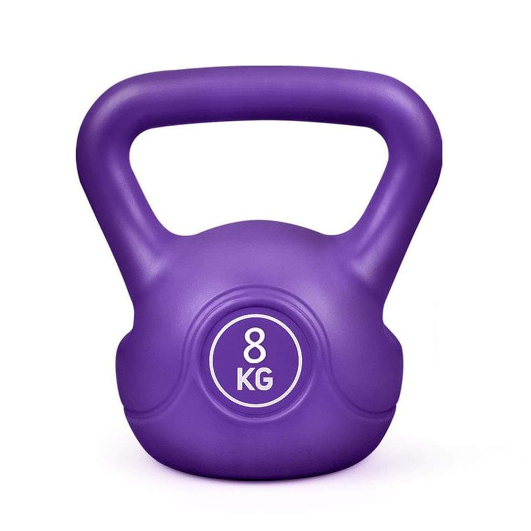 ELIUSI Kettlebells, Vinyl Coated Kettlebell Weights for Full Body Workout and Strength Training,8kg