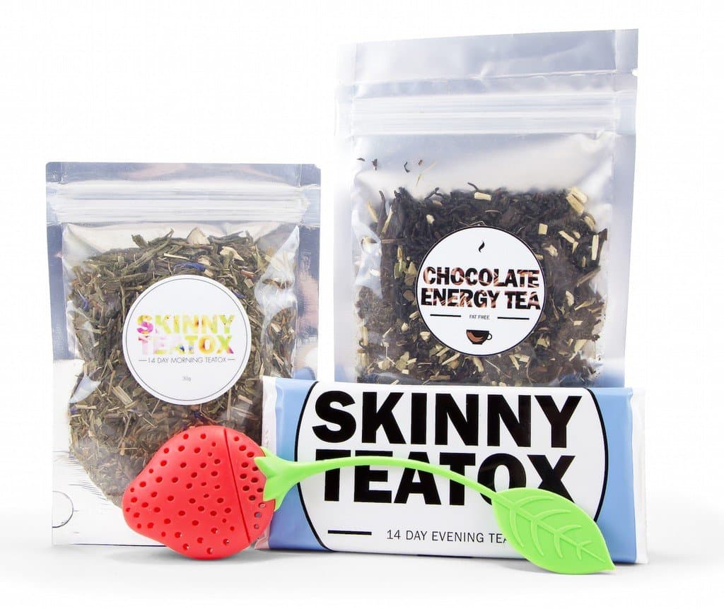 Skinny Teatox Natural Weightloss Tea Starter Kit - Detoxify Cleanse Energize