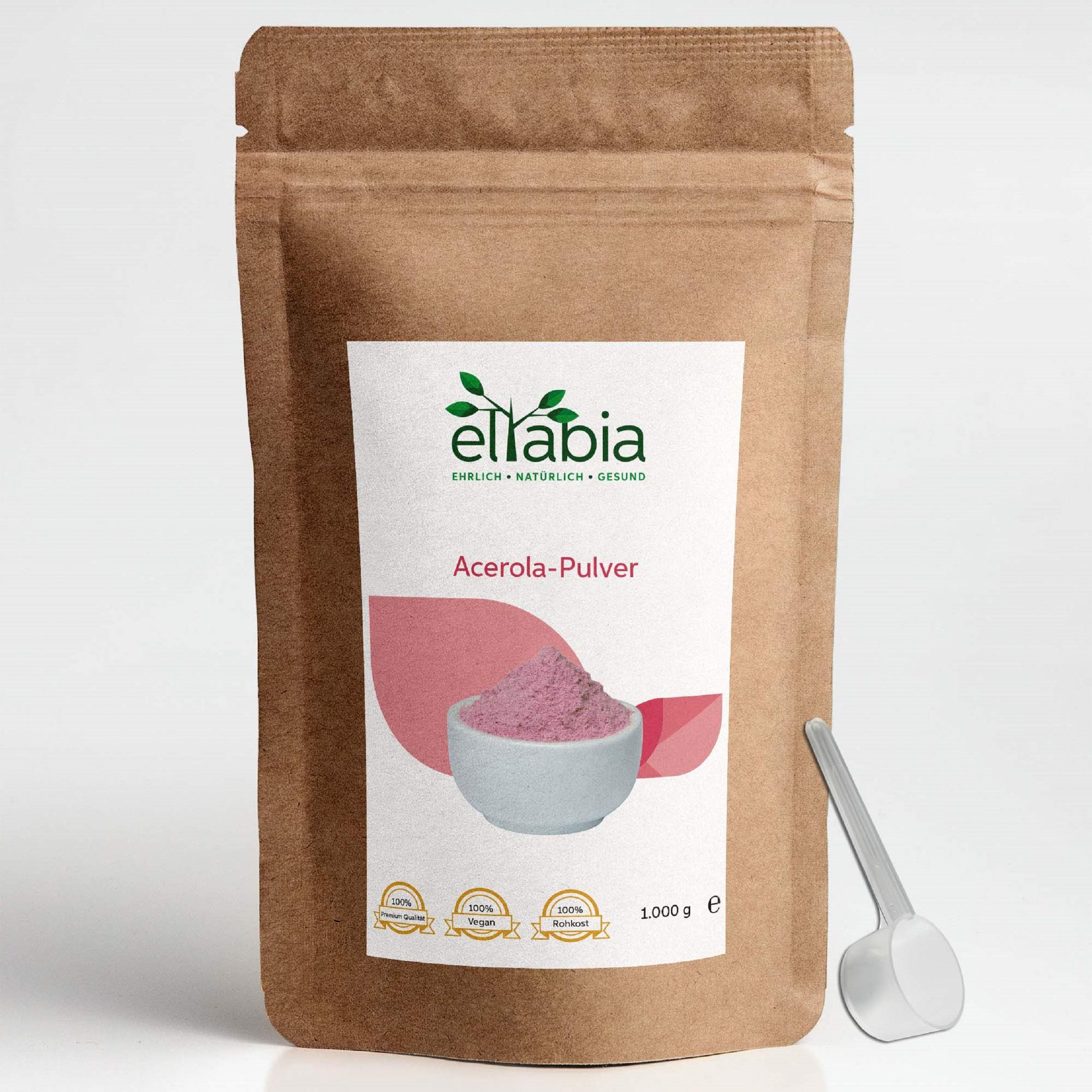 eltabia Acerola Powder 1kg 1.000g Natural Vitamin C