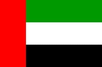 United Arab Emirates UAE Country National Flag - 5ft x 3ft