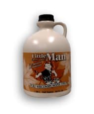 100 % Pure Wisconsin Maple Syrup Grade B/Grade A Dark Robust 1/2 Gallon (Half Gallon)