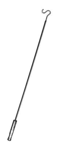 54 Long Hanger Hooker with Wooden Handle -Reach Pole by ExecuSystems