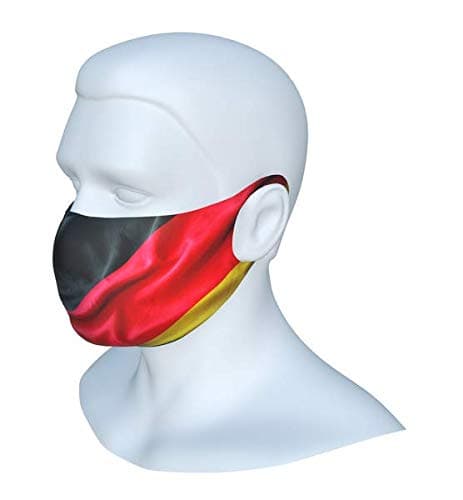 Metzen Gesichts- und Nasenmaske wiederverwendbar, Size:M, Color:Deutschland