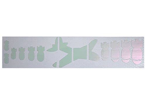 George Lynch Kanji and Bomb Guitar Frets Inlay Decal Sticker White