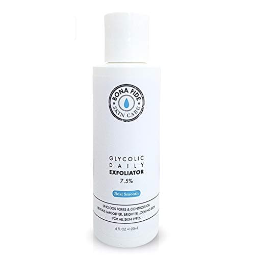 Glycolic Acid Peel 7.5% AHA Exfoliator - Daily Glycolic Acid Toner