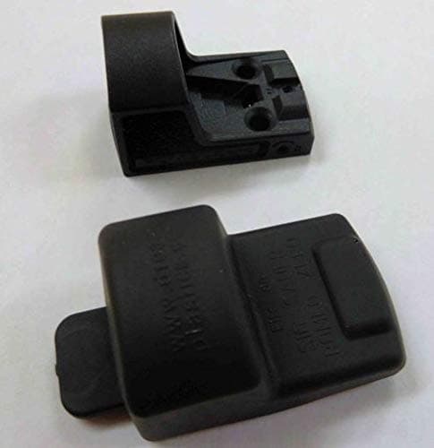 Protective Cover compatitble with Sig Romeo Zero, Black, Made in USA (2-Pack)