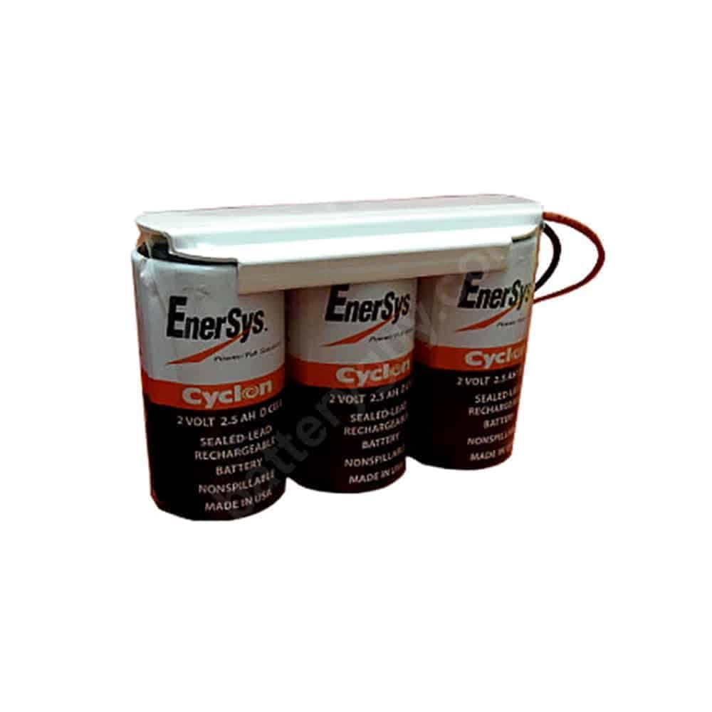 Hawker/Cyclon/Enersys 0810-0103 Battery | 6v 2.5ah Emergency Light Battery
