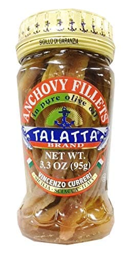 Talatta, Anchovies Fillets In Olive Oil, 3.3 Ounce