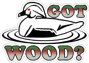 Got Wood Duck Hunting Car Decal Sticker Laptop Decal (5" x 3.5") Printed/laminated)