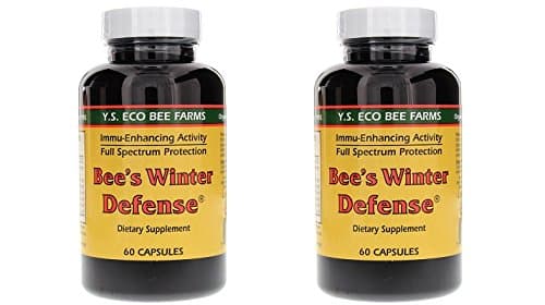 Y.S Organics"Bee's Winter Defense" -60 Capsules -2 Pack