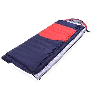XLHGG 800g Down Nylon Taffeta Lining Single Rectangular Bag/Sleeping Bag for Camping and Hiking