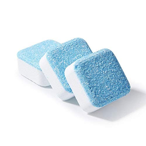 Effervescent Tablet Washer Cleaner- Solid Washing Machine Cleaner, Deep Cleansing Remover with Triple Decontamination for Bath Room Kitchen 10PCS