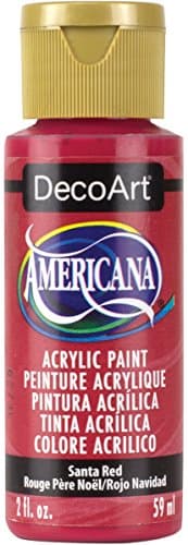 DecoArt Americana Acrylic Multi-Purpose Paint, Santa Red