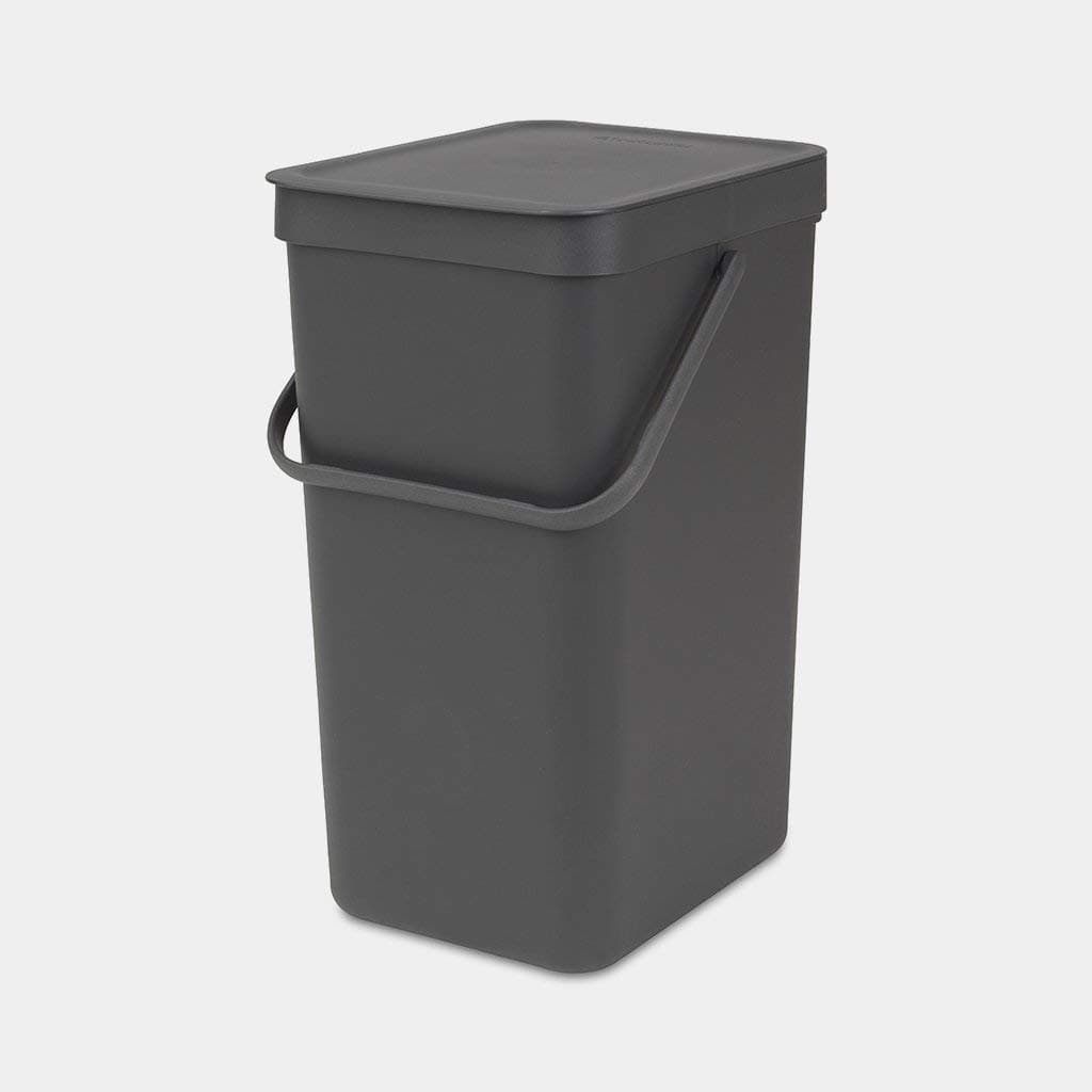 109966 Waste Bin, 16 L, Gray