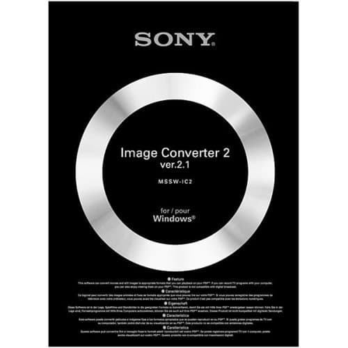 Sony Memory Stick Image Converter Software (Retail Package)