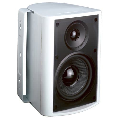 Endeavor 5.25 In. In/Outdoor Speaker, 2-Way, Kevlar Woofer (Pair), White (IO-505-w)
