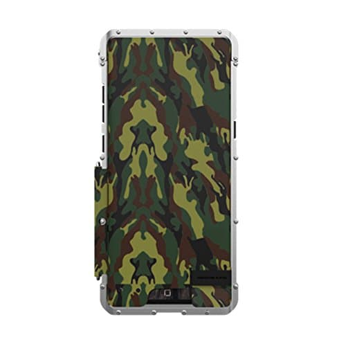 Armor King Outdoor Dropproof Shockproof Flip Cover Samsung Galaxy Note 8 Stainless Steel Heavy Duty Clamshell (Camo Green)