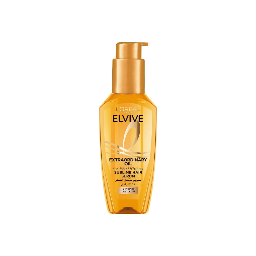 L’Oréal Paris ELVIVE Extraordinary Oil Hair treatment For Deep Nourishment, All Hair Types – 100ml