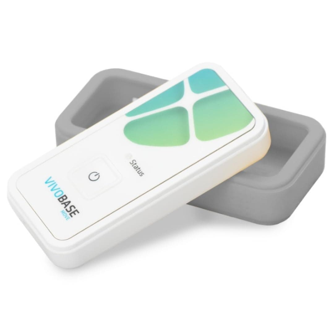 MOVE On-the-Go EMF Protection - Ideal for Pocket, Bag, or School Bag, 4m Radius, up to 14-day Battery Life, Made in Germany (Grey)