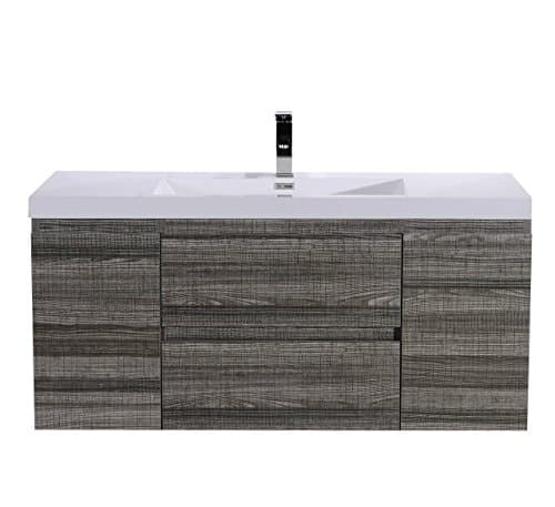 Morenobath Mob 48 in. Wall Mounted Single Sink Bathroom Vanity