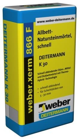 weber. Xerm 866 °F, 20 Kg, Allbett Natural Stone Mortar, Quick Release