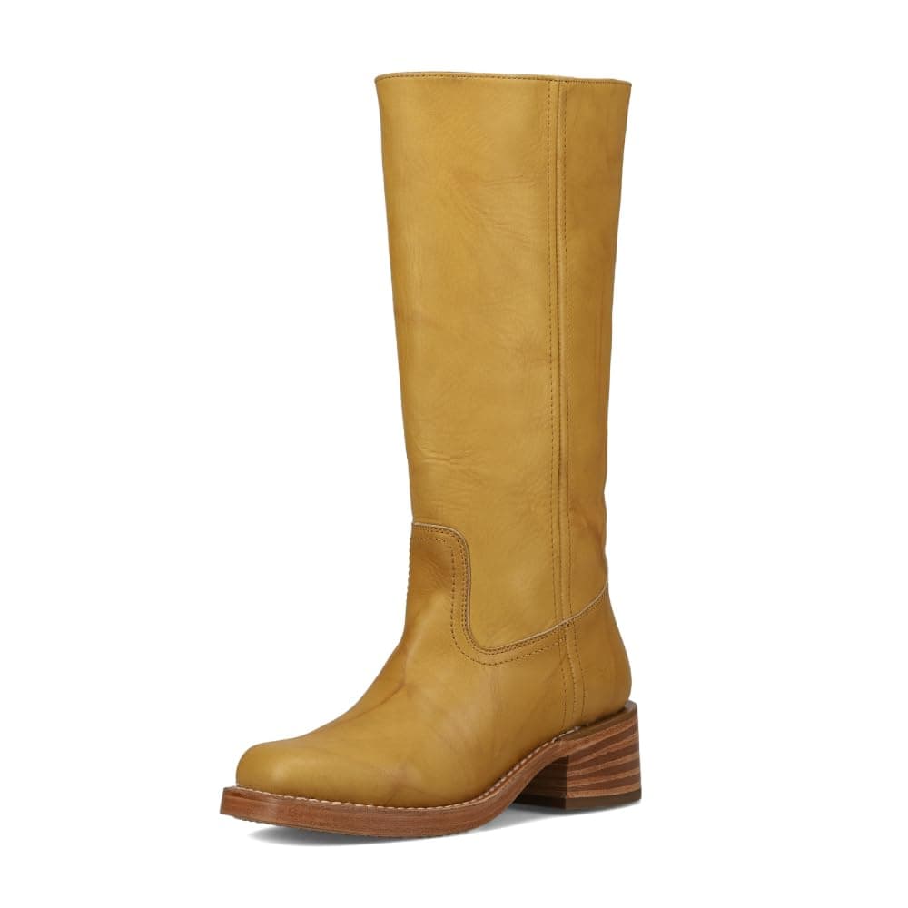 Frye Campus 14L Iconic Tall Boots for Women Crafted from Signature Montana Leather with Genuine Stitch Welt Construction and Stacked Leather Heel