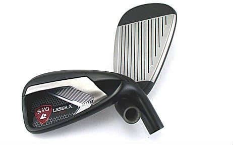 SVG Sports LaserX 7 Iron Head Only - Chrome/Black 431 SS