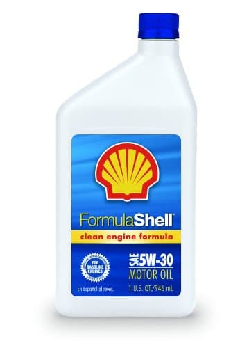 Formula Shell Full Synthetic 5W-30 Motor Oil - 1 Quart Bottle, Pack of 12