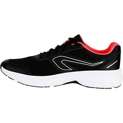 Kalenji Women's Black and Coral Cushion Running Shoes (EU 42)