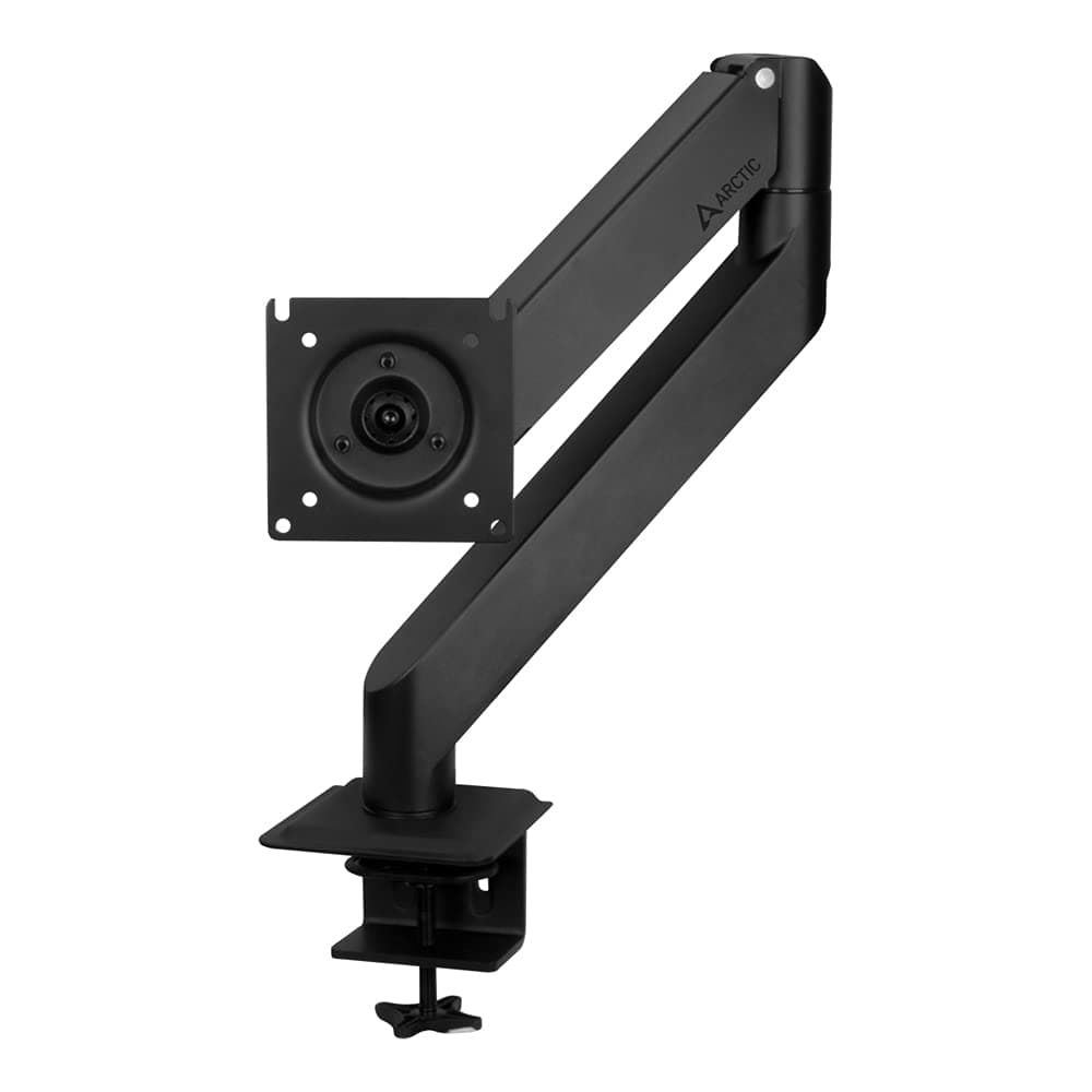 - ARCTIC X1-3D - Desk Mount Gas Spring M0NITOR Arm for one Monitor, Monitor Stand for up to 40"/43" Ultrawide, up to 10 kg/22 Ibs, Cable Management, Tiltable, Swivelable, Height Adjustable - Black