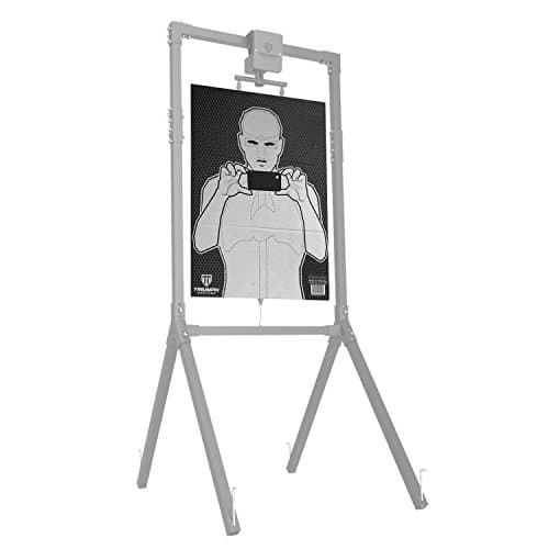 Triumph Systems AMZD-0200-00-001 Threat/No-Threat Targets 1- Pack | Silhouette Target | Pistol Targets | Range Targets | Cardboard Target | Gun Targets | Target Patches | Shooting