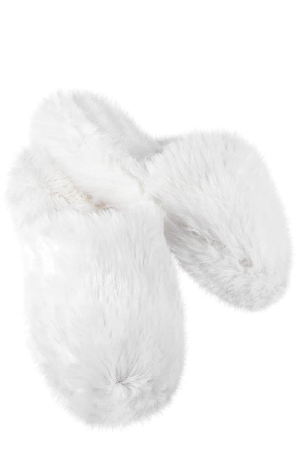 PajamaGram Women's Slippers - Womens Fluffy Slippers