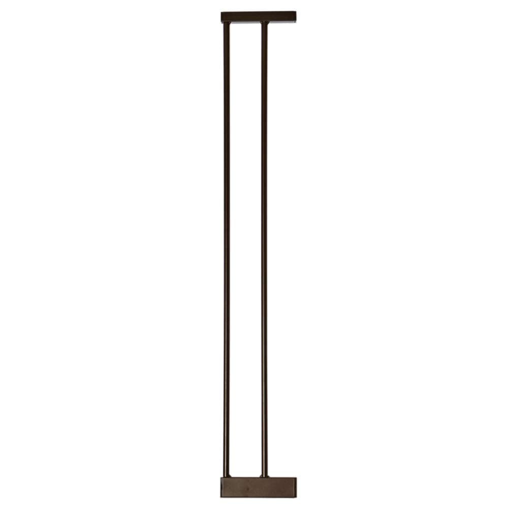 North States MyPet 2 Bar Extension for Tall Petgate Passage: Add extension for a gate up to 43.6" wide (Adds 6" width, Matte Bronze)