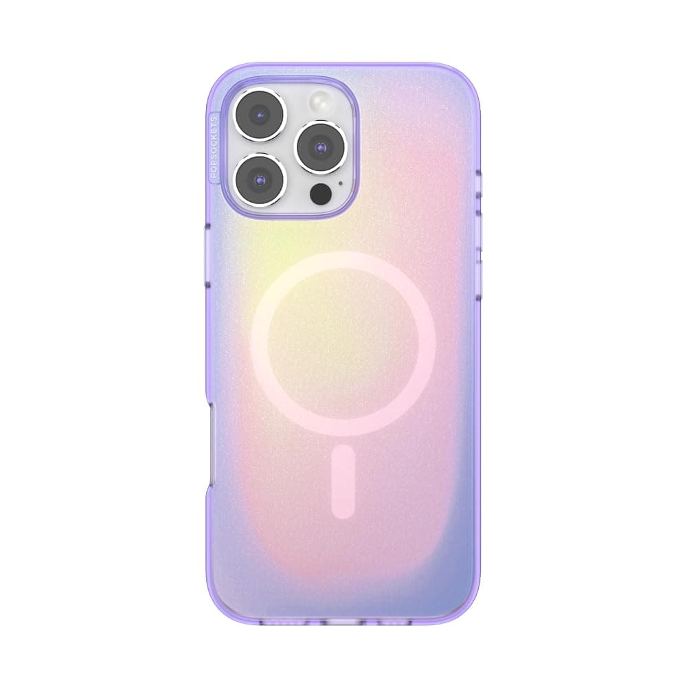 Sponsored Ad - Polycarbonate iPhone 16 Pro Max Case Compatible with Magsafe, Phone Protective Case for iPhone 16 Pro Max, Wireless Charging Compatible, Case Only - Aura, Purple