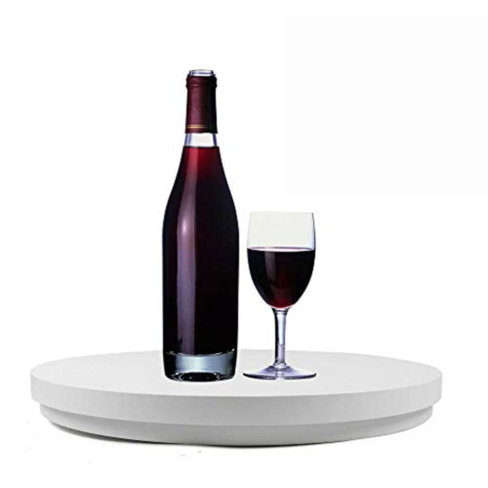 Gdrasuya 60CM 110V 360° Electric Photography Rotating Turntable Display Stand Adjustable Platform 60CM ABS Two-Way Rotation 3 Speed Remote Control USA Stock