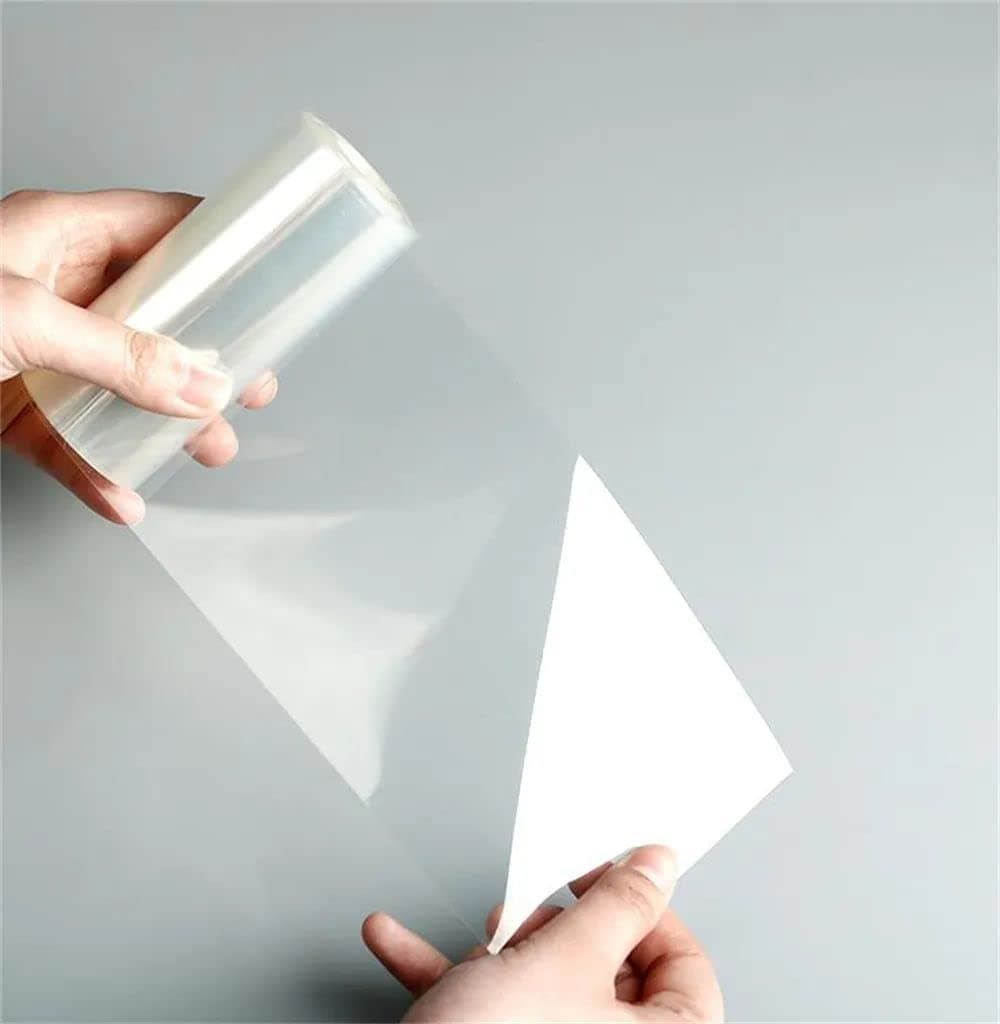 Cake Decor™ Acetate Sheet Roll 12cm x 10m – Clear Cake Collar for Baking, Chocolate, Mousse, Pastry Decoration – Food Grade, Flexible & Non-Stick.