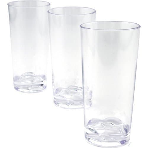 Polar Ice Plastic Straight Wall Shooter Gl, 1.75-Ounce, Clear, 50-Pack