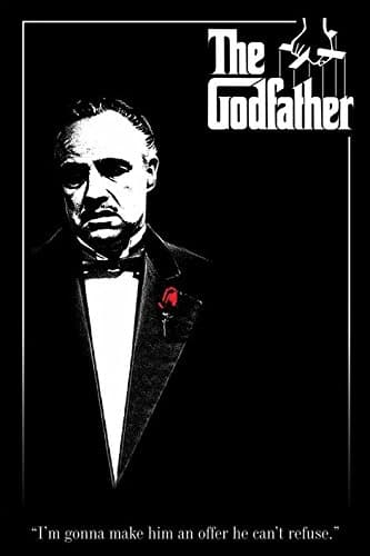 The Godfather Red Rose Maxi Poster 61 x 91.5 cm