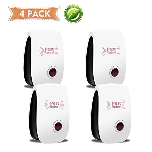 Ultrasonic Pest Repeller Pest Repel Plug in Pest Repellent Pest Reject Pest Control for Bug Repellent Mosquito Repellent Indoor Rodent Repellent Spider Repellent Mouse Repellent Ultrasonic