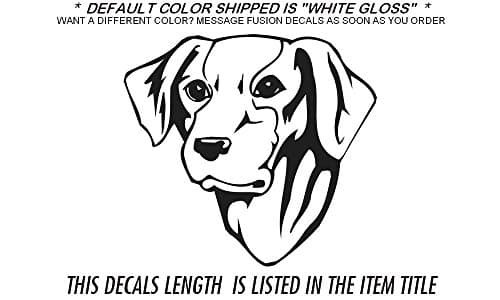 Old Croatian Sighthound Dog Breed 24" Length-Width Vinyl Decal Sticker *Choose Color*