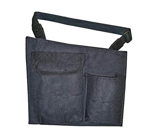 STRONGBACKUpgraded Cup Holder & Pocket for Camping Chairs - Durable Adjustable Armrest Accessory - Fits Cans/Bottles/Phones - Secure Storage Easy to Install for Outdoor Comfort