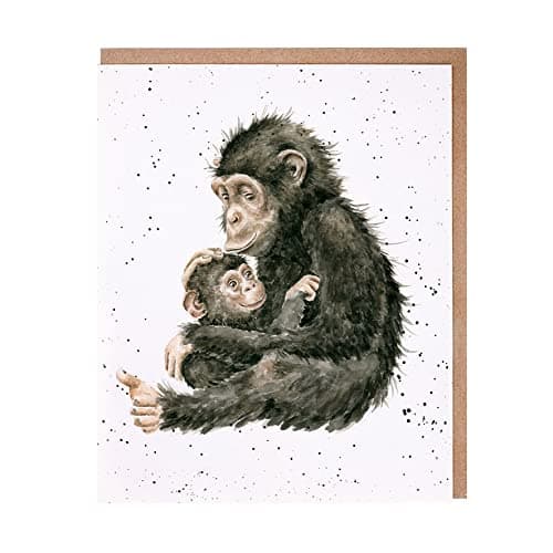 Wrendale DesignsGreeting Card - JUST THE TWO OF US (Chimps)