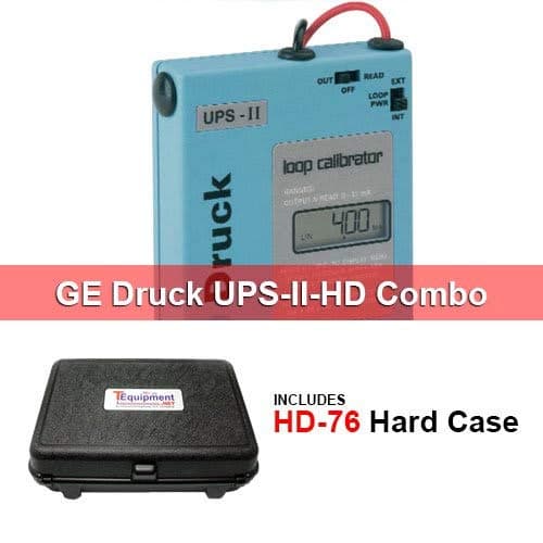 Druck UPS-II-HD Smart Loop Milliamp Calibrator with Hard Case