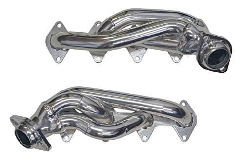 Doug Thorley Headers THY-221-SS-C Silver Stainless Steel Shortie Header (Ceramic Coated, 2004-10 Ford F150 F250 F350 Expedition, 5.4L), 1 Pack, (Carb Compliant)