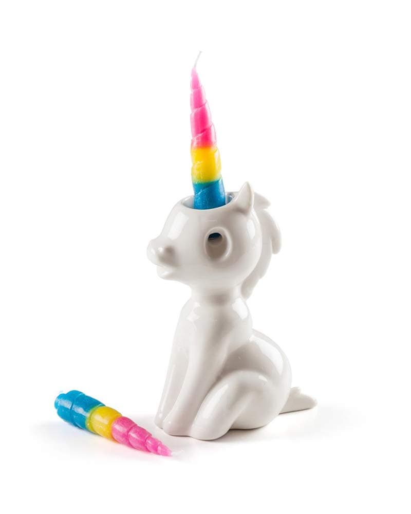 Crying Unicorn Candle