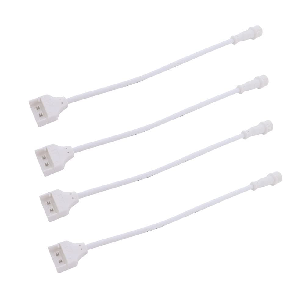 2PIN Connector Wire to IP65 Connector for 120V Dimmable LED Strip Light,