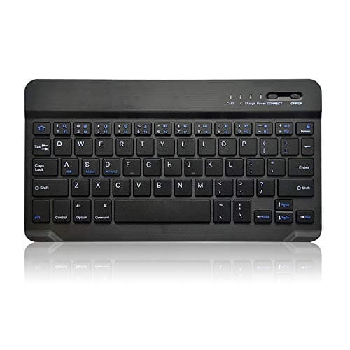 iPad Keyboard Case 6th Gen for 9.7 inch iPad Pro 2018/2017 (5th Gen), iPad Air 2/Air, Wireless Bluetooth Detachable Protective Cover, Smart Auto Sleep-Wake (Black Keyboard - NO CASE)