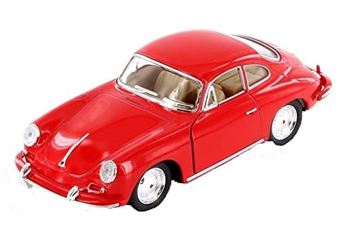 Flying Toyszer® 5" Diecast Metal 356 B Carrera 2 Car, Pack of 1, Color May Vary
